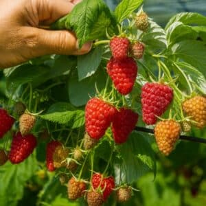 Frambuesa Enrosadira® – Rubus idaeus Pack 10 und Raiz desnuda
